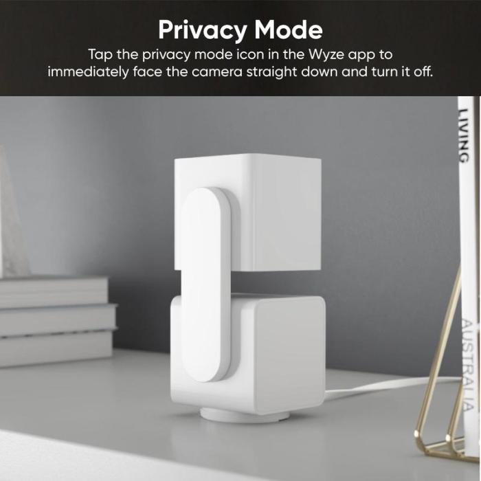 WYZE Cam Pan v3, Indoor/Outdoor IP65-Rated 1080p Pan/Tilt/Zoom Wi-Fi Smart Home Security Camera with Color Night Vision, 2-Way Audio, Compatible with Alexa & Google Assistant, Free Expert Setup
